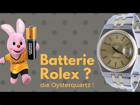 rolex mit batterie